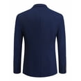 thumbnail image 5 of COOFANDY Men' Casual Blazer Sport Coats Lightweight Big and Tall Suit Jackets Two Button Linen Business Blazer, 5 of 6
