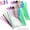 Horizontal*12, variant on 11-Hole Expanding File Pockets Assorted Colors, Snap Button and Label Slots, Waterproof Binder Organizer for 2/3/4 Ring Planners, Home Office Storage (Vertical *6)