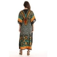 thumbnail image 3 of Riviera Sun Long Dashiki Caftan / Caftans for Women (Animal Print, 2X - 3X), 3 of 3