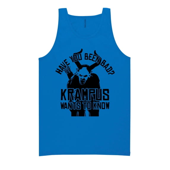 Have You Been Bad? Krampus Neon Tank Top
