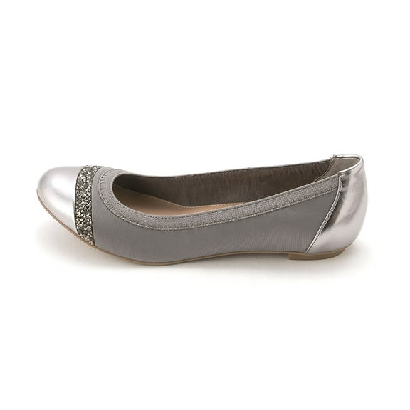 Alfani Womens Jemah Closed Toe Ballet Flats, Gunmetal, Size 6.5
