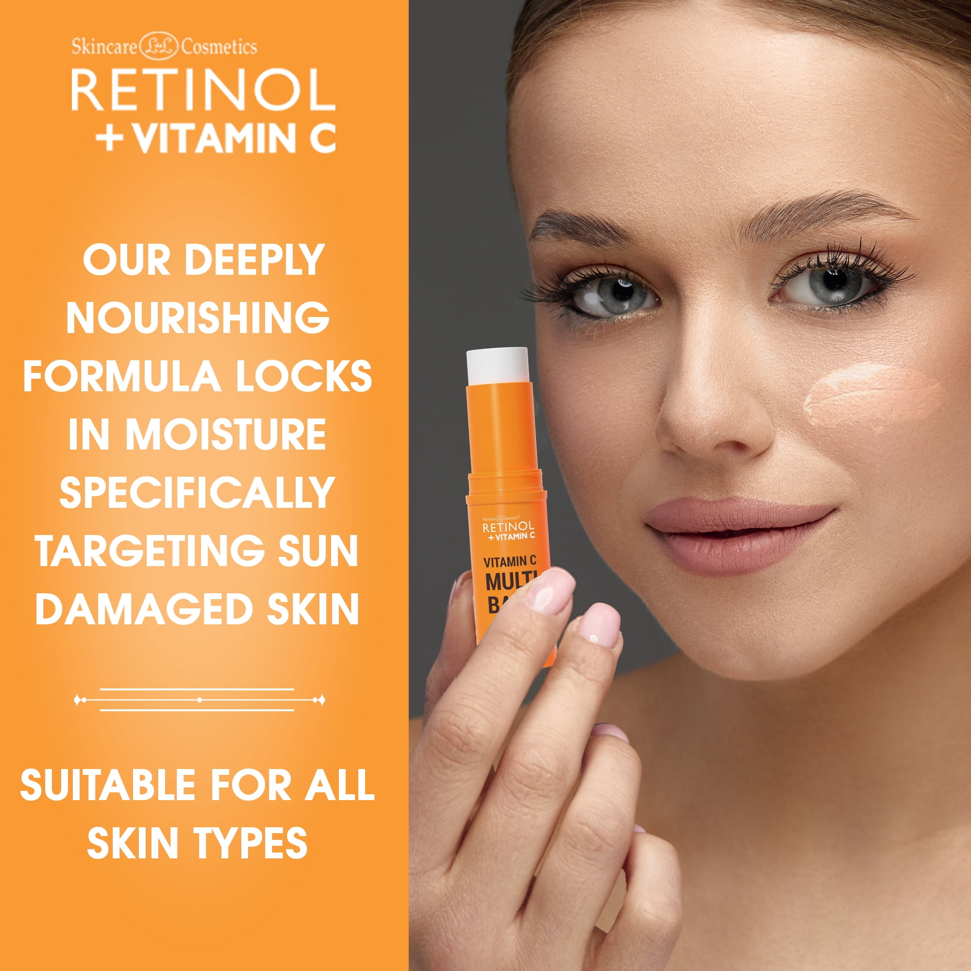 Retinol and Vitamin C Multi-Balm, 0.41 oz (11.5 g)