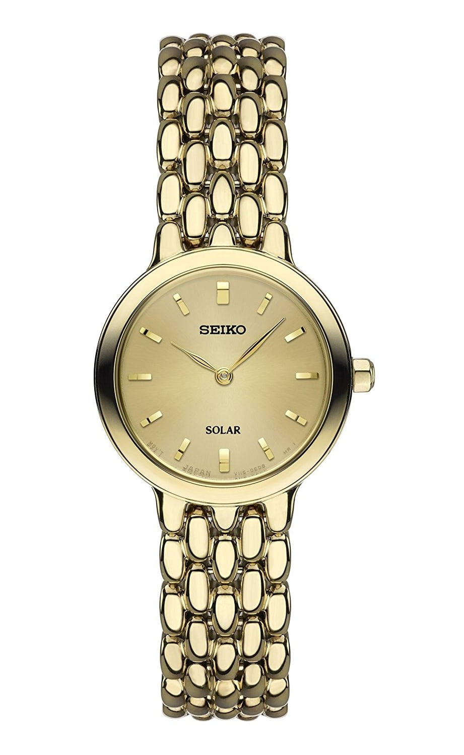 Seiko - Seiko Women's Dress Quartz Stainless Steel Casual Watch Gold ...