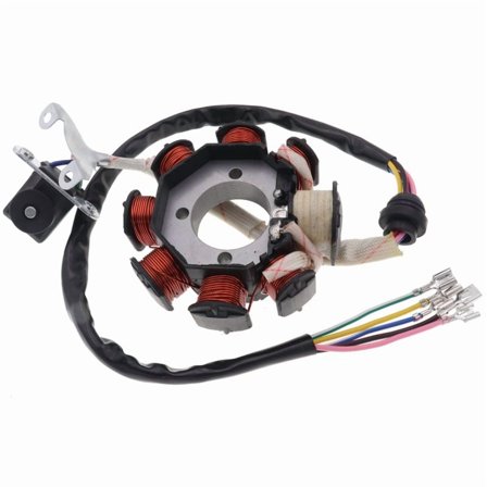 Applicable to 8 Pole Coil AC Ignition Magneto Stator for CG125-8 150cc 250cc Motocross ATV