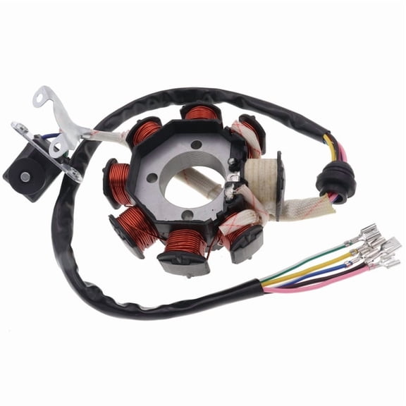 Applicable to 8 Pole Coil AC Ignition Magneto Stator for CG125-8 150cc 250cc Motocross ATV