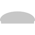 thumbnail image 5 of Ekena Millwork 58"W x 21-3/8"H x 2-3/4"P Elliptical Smooth Architectural Grade PVC Combination Pediment, 5 of 7