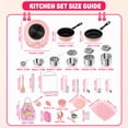 thumbnail image 4 of JoyStone 45 PCS Kids Real Cooking Set, Montessori Kitchen Tools with Kid Safe Knives & Utensils, Beginner Food Making Kit Educational Toy for Boys Girls Age 8-12, 4 of 9