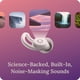 thumbnail image 5 of Ozlo Sleepbuds® | Cómodos auriculares para dormir de lado | Hasta 10 horas de transmisión Bluetooth LE | Sonidos para dormir respaldados por la ciencia | Auriculares cómodos que bloquean los ronquidos, 5 of 5