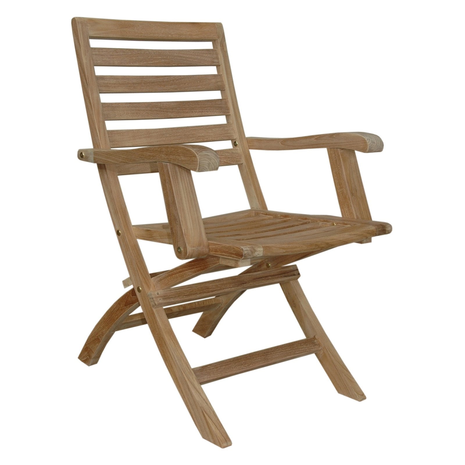 Anderson Teak Andrew Outdoor Folding Armchair Set of 2
