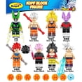 thumbnail image 4 of Minifiguras Lego Dragon Ball Z Super Saiyan Son Goku Vegeta Bloques De Construcción Juguetes, 4 of 4
