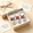 thumbnail image 4 of DESIGNICE Teacher Keychain Appreciation Gifts for Women Christmas Valentines Day Gifts for Daycare Teacher 3 Packs, 4 of 7