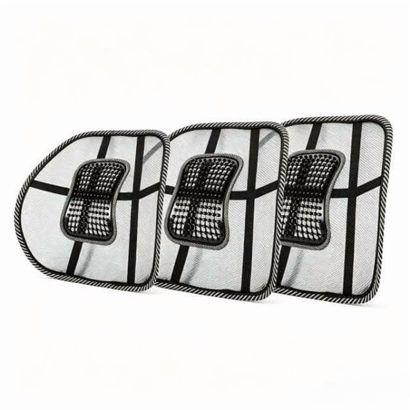 KINGWOLF Car Seat with Lumbar Support, Breathable Cooling for Back Pain,A set of three