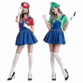 thumbnail image 1 of Mario And Luigi Costume For Womens-m, 1 of 1