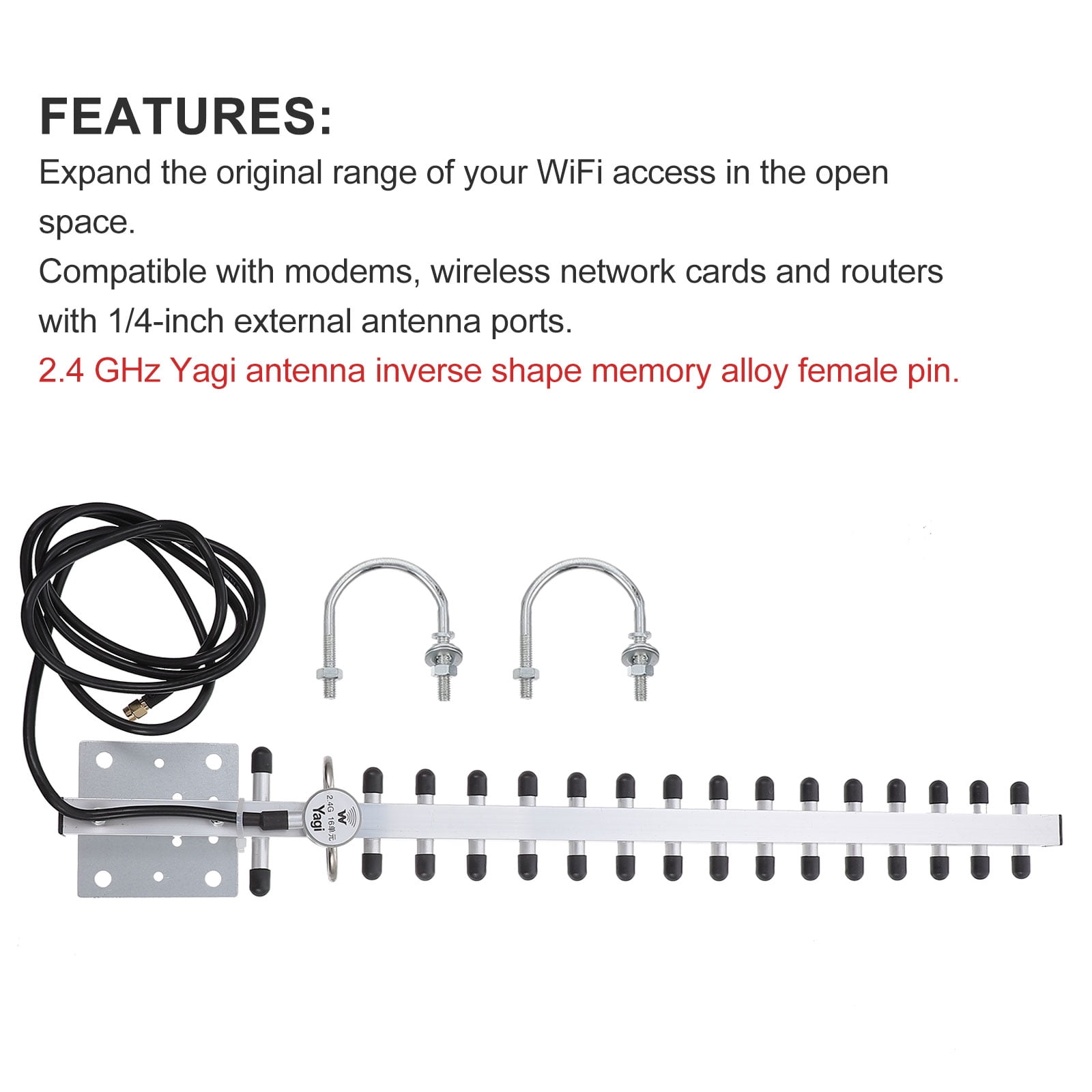 ROSENICE High Gain Antenna 4g Outdoor Antenna Long Range Antenna Wireless Directional Antenna Wireless Outdoor