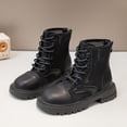 thumbnail image 6 of JTieacloth Girls Ankle Boots Breathable Mesh Cutout Girls Boots With Soft Sole Fashionable Ankle Booties For Everyday Wear And Performances,Black, 6 of 6