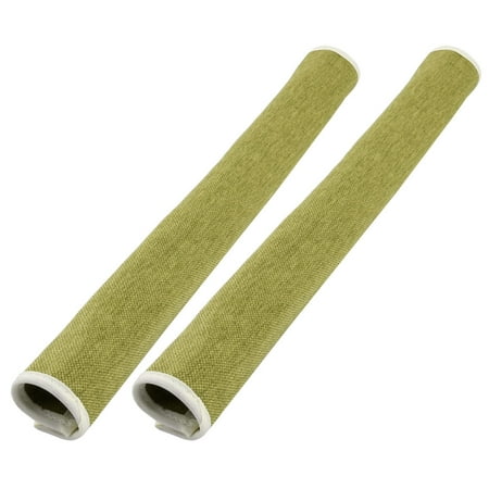 Cotton Linen Refrigerator Microwave Oven Door Handle Covers Green