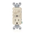 thumbnail image 2 of Interruptor y receptáculo Leviton T5225-T 15A 120V/125V, 2 of 4