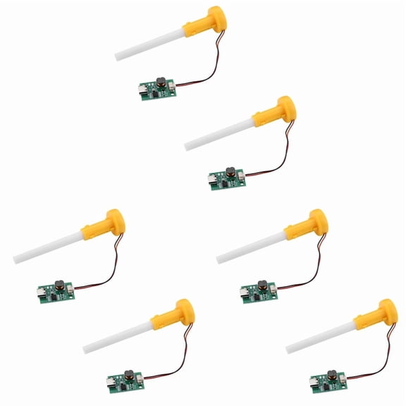 6X DC5V Single Non-Switched Atomization Humidification Module DIY Ultrasonic Atomizer TYPE-C Humidifier Circuit Board,6X module,Green