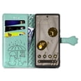 thumbnail image 3 of Funda Cartera FOXDOCK para Google Pixel 7A , Flip PU con Relieve de Gatos y Perros, Tarjetero y Soporte, 3 of 6