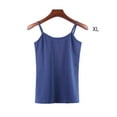 thumbnail image 2 of Guardurnaity Chaleco de algodón para mujer, ropa recortada de moda de punto, camiseta transpirable fresca, camisas de fondo exterior de primavera, Prendas para la parte del cuerpo Azul oscuro SG Guardurnaity AP010463-46B, 2 of 6
