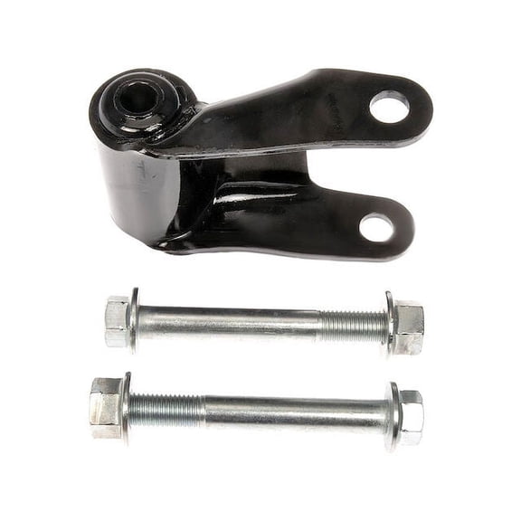 Rear Rearward Leaf Spring Shackle - Compatible with 2011 - 2019 GMC Sierra 2500 HD 2012 2013 2014 2015 2016 2017 2018