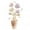 1#, variant on EastVita Wall Stickers, Embossed Vase Colored Flower Bedroom Wallpaper, Creative Self-adhesive Waterproof Bedside Bedroom Background Aesthetic Decor Poster