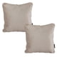 thumbnail image 1 of Cojin Decorativo Cuadrado grande Set de 2 Niz Arena, 1 of 4