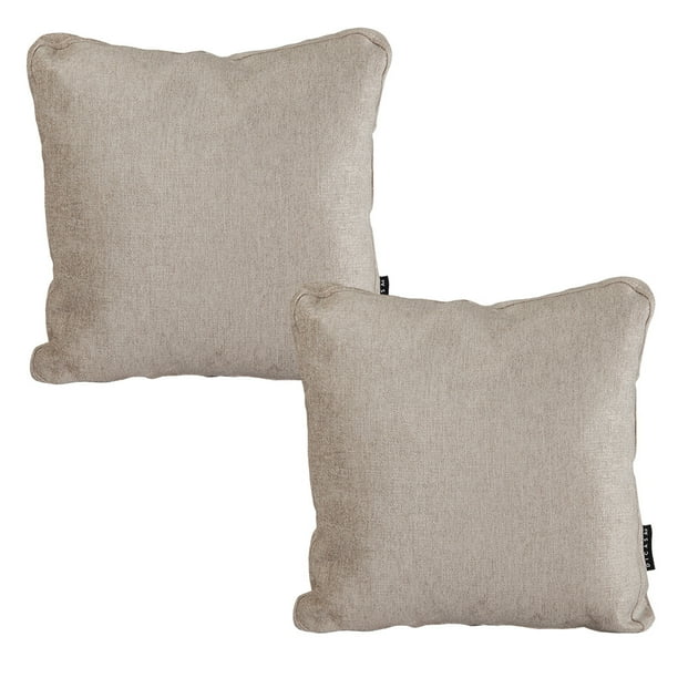 Cojin Decorativo Cuadrado grande Set de 2 Niz Arena
