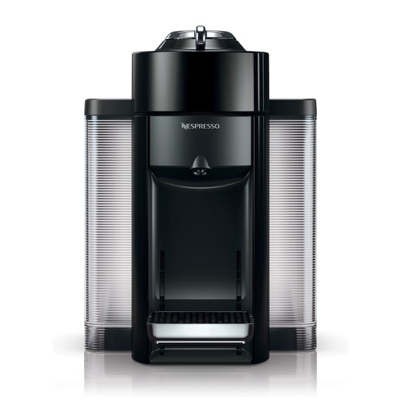 Nespresso New Evoluo Coffee and Espresso Machine by De'Longhi, Black, Single-Serve Brewers