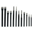 thumbnail image 3 of Performance Tool W7540 28-Piece Punch and Chisel Set - Strong 6150 Chrome Vanadium Steel, Heat Treated and Tempered, with Storage Tray Included, 3 of 7