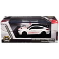 thumbnail image 6 of 2025 Honda Civic Type R FL5 "Ultimate Edition" White with Red Stripes and Black Top 1/64 Diecast Model Car by Paragon Models, 6 of 6