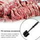 thumbnail image 5 of Picadora de carne antiadherente ABS resistente al calor trituradora de carne molida trituradora de hamburguesas herramienta profesional de cocina para el hogar utensilios de cocina negro Advancent HA009315-02, 5 of 6