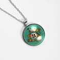 thumbnail image 4 of Halloween Font Glass Circular Pendant Necklace - Stunning Jewelry for Women, Necklaces for Every Occasion, 4 of 5