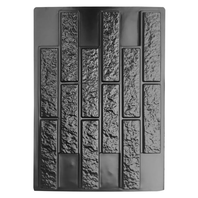 Moule pour Mur, Moule Mural pour Mur Bricolage Moules en Plastique et en Béton Moules pour Pierres de Marche Qualité Professionnelle