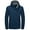 Hood Blue Heather, variant on Little Donkey Andy Men's Waterproof Outdoor Jacket Winter Windproof Warm Ski Jacket with Detachable Hood Blue Heather M