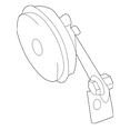 thumbnail image 3 of New Genuine Nissan Horn Assy Antitheft 256056WK0A / 25605-6WK0A OEM, 3 of 10
