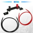 thumbnail image 5 of Unique Bargains 4AWG Battery Jump Post Kit Cable and Mounting Bracket for UTV ATV Car Trucks RV Tractor Boat, 5 of 6