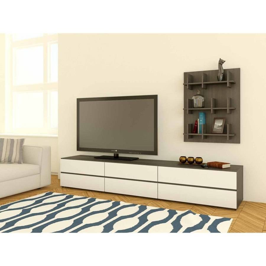 Nexera Allure Bookcase Wall Panel, Ebony