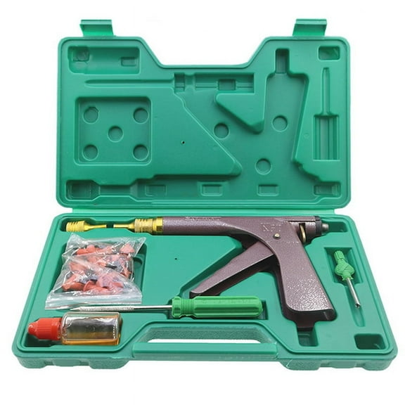 Car Tire Repair Tool Kit Auto Bike Puncture Plug Garage Wheel Vacuum Kit,Radial Rubbe