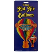 Tissue Hot Air Balloon Party Accessory (1 count) (1/Pkg)