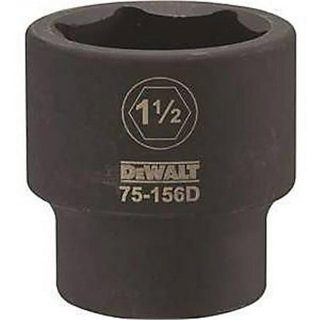 UPC: 0076174751567 | Stanley Tools 7517121 DWMT75156OSP Impact 0.75 Drive Socket  1.5 in.