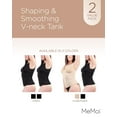 thumbnail image 2 of MeMoi Womens 2 Pack Shaping Tank, 2 of 7