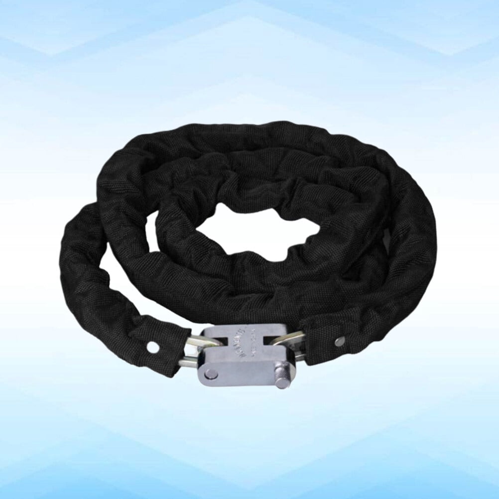 Homemaxs 120cm Bike Lock Mountain Bike Lock Security Anti-Theft Chain Lock Heavy Duty Chain Padlock for Outdoor Cycling Motorcycle Security