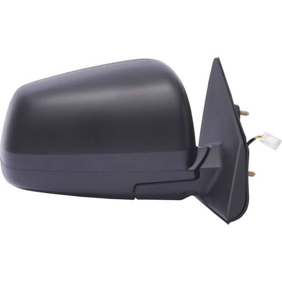 67535B - Fit System Passenger Side Mirror for 08-14 Mitsubishi Lancer/ Lancer Evolution, textured black, foldaway, Power