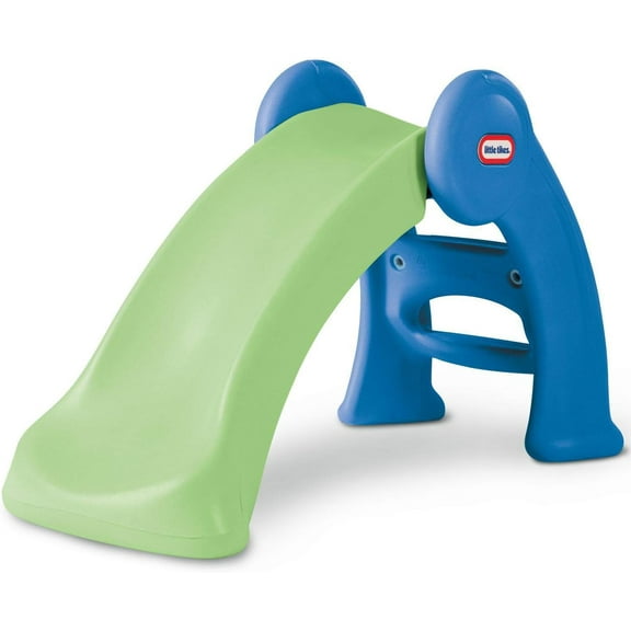 Junior Play Slide Green/Blue, 5 ft or less