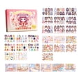 thumbnail image 1 of Libro de pegatinas para hacer caras, álbum de recortes para niñas, juguete educativo y de aprendizaje, más de 80 Costumbres antiguas, 1 of 7