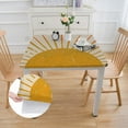 thumbnail image 2 of Acheng Black Cat Square Table Cover 100% Polyester Fiber 36*36, 2 of 8