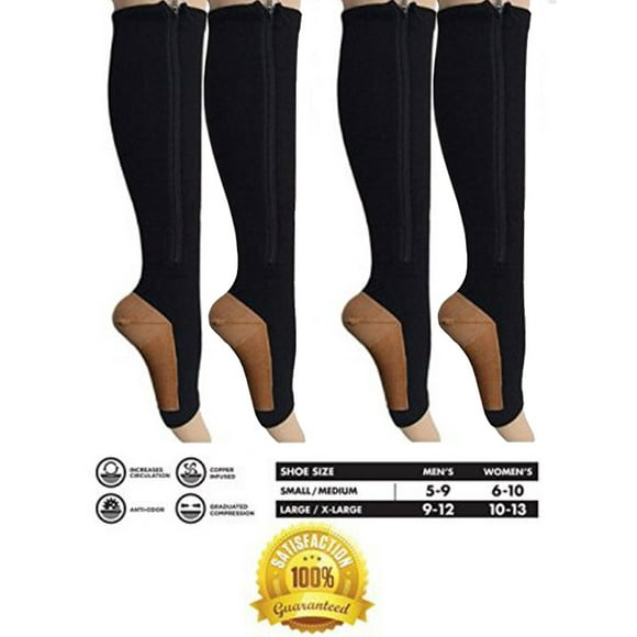 Zippered Compression Socks