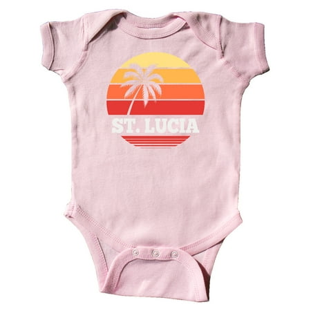 

Inktastic St Lucia Vacation Travel Cruise Gift Baby Boy or Baby Girl Bodysuit