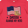 thumbnail image 4 of Inktastic Military Daddy Always My Hero Boys or Girls Baby T-Shirt, 4 of 5